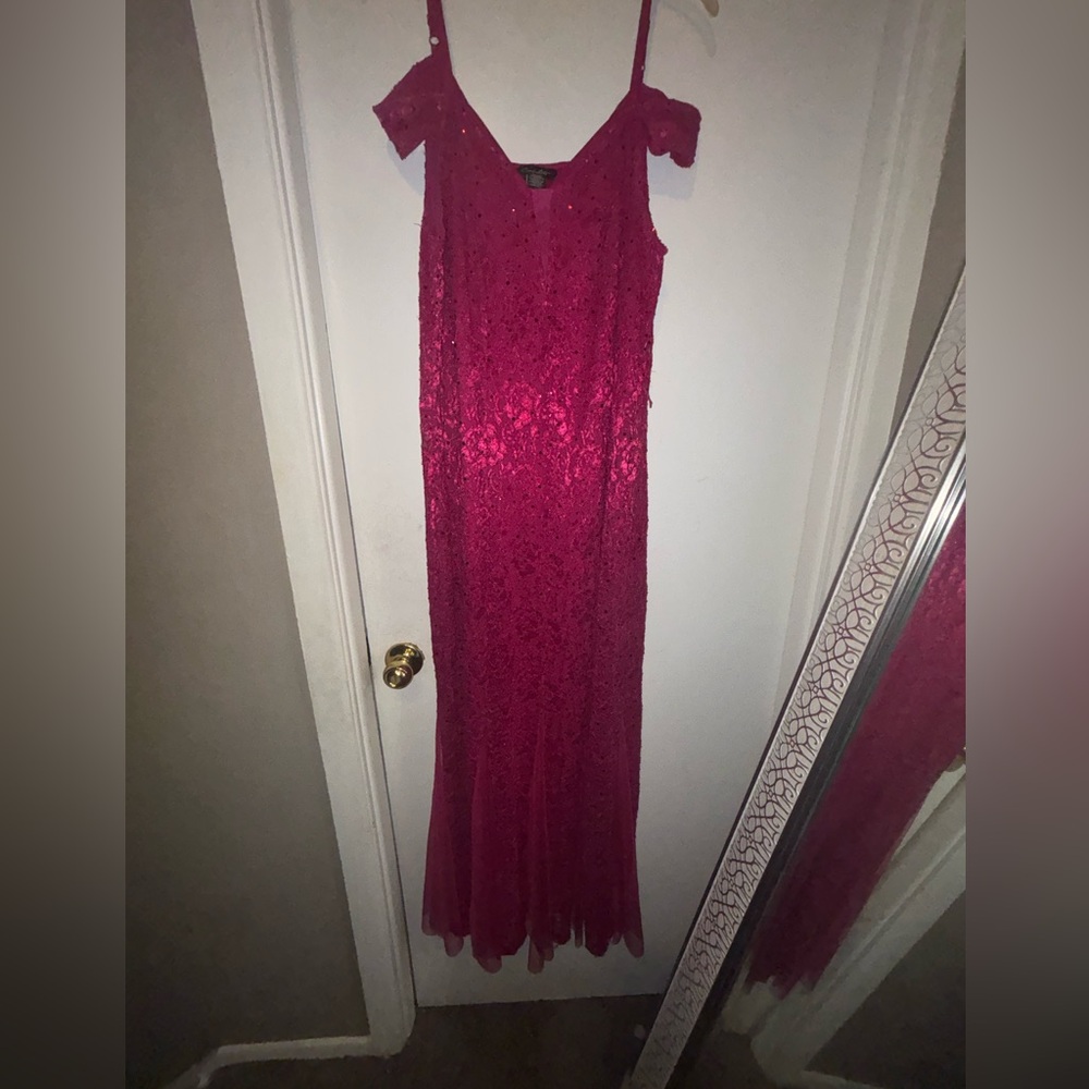Candie's Vibrant Pink Lace Camisole